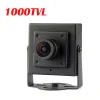 Cameras 1000TVL CMOS Wired Mini Box Micro CVBS CCTV Security Camera with Metal Body 3.6MM Lens