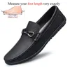 Casual schoenen glijden aan leer voor mannen Loafers Mocassin Homme Mocasines HOMBRE AUSTUM Spring Fashion Designer Zapatos Zapatos