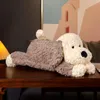 Nouvelle fille de poupée en peluche de canard blanc mignon dorse, potte-couss