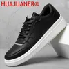 Casual Shoes Leisure Male Breathable Comfy All-Match Outdoor Men Leather Sneakers Men's Social Walking School Flats