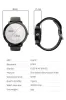 Watches Dual Core Dual Time Hybrid Smart Watch 0.49IC OLED Long Battery Livslängd Hjärtfrekvens Monior Call påminnelse Smartwatch Fashion Clock
