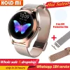 Montres KW10 Smart Watch Femmes IP68 Surveillance de la fréquence cardiaque étanche pour Android iOS Fitness Bracelet Women Smartwatch PK H2 H1