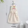 Towel Cute Kitchen Bathroom Hand Towels Microfiber Super Absorbent Coral Velvet Tableware Cleaning Kids Soft Hanging