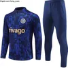 Enzo CFC Tracksuit Ziyechtraining Suit Soccer Tracksuit 23 24 Jorginho Half Zip Tracksuit Football Set Survitement