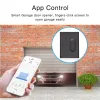 Sistema Tuya Smart WiFi WiFi Garage Door Sensor Opener Controller Trabalho com Alexa Google Home/Tuya App Electric Port Controller