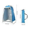 Tente de toilette de douche de plage portable Tente de soleil abri de pluie abri de confidentialité Tente de refuge avec fenêtre pour la salle de bain de camping extérieur 240327