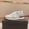 Herrskor designer sko från kontor sneaker ny färg matchande trend fashionabla brev avslappnade sportsneakers europeisk stil snörning mångsidig tjock solad bräde