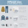 أكياس الغسيل 5pcs شبكة السوستة الملابس الداخلية غسل 3 أحجام قابلة لإعادة الاستخدام أكياس رعاية الملابس المحمولة غسل الملابس الداخلية
