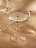 Wijnglazen gekleurde jelly bean warmtebestendige glazen glazen glazen geleid creatief cocktail ijs dessert cadeau voor vriendin Kawaii Cups