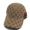 Męskie czapki baseballowe designerskie czapki damskie zamontowane czapki modne litery fedora paski mens casquette czapki czapki