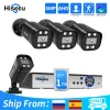 System Hiseeu 8ch 5MP AHD CCTV Camera System 6 i 1 DVR Digital Video Recorder Realtime Audio Recording Outdoor Security Camera Kit