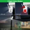 Камеры 8MP HD IP -камера Outdoor 4K H.265 Беспроводная Wi -Fi Ptz Camera Camera Tracking 4MP Security CCTV камера P2P Video Surveillance Icsee Приложение ICSEE