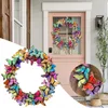 Decorative Flowers Beautiful Butterflies For Spring Door Decor Garden Wreath Rose