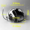 Housing 4 Inch Indoor Outdoor Acrylic Clear Lens Cap Dome Cover Surveillance CCTV Camera Housing Case for Wifi PTZ IP Camera 109x56mm