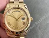 ST9 Steel Erkekler Milletvekili Gold Roman Dial Otomatik Mekanik Asya 2813 Hareket 40mm Safir Paslanmaz Çelik Erkek Bileklik3940662