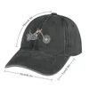 Bérets Chopper Motorbike Cowboy Hat Golf Western UV Protection des chapeaux solaires Femme Men's