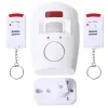 Detector With 2 Remote Controls for Home Shed Garage Caravan Alarm Security System Wireless PIR Motion Sensor Detector Alarm