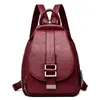 Backpack de designer Mochilas de couro feminino para meninas para adolescentes viajam de volta de volta a bolsas de folga retrô a bolsas 240329