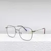 2024 Designer Mode Neue Luxusdesigner Sonnenbrille Jahr Neue Tiktok Online Promi -Persönlichkeit Japanisch und Brille Frauen vielseitige einfache Gesichtsrahmen GG1126o