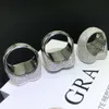 Wholesale Price 925 Sterling Silver Star Design Vvs1 Diamond Moissanite Men Hip Hop Iced Out Ring