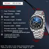 Zegarek na rękę Benyar Moon Watch for Men Dial Chronograph Waterproof Waterproof Quartz Mens Watches Automatyczny sport Top Luksus Clock 2024