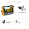 Affichage 5inch IV8W CCTV TESTER 8MP AHD TVI CVI CCTV TESTER CAMER