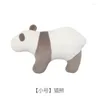 Travesseiro muyin balcão luxuoso huan panda atacado bom confortável dormindo travesseiro de boneca fofa.