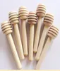 8cm long Mini Wooden Honey Stick Dipper Party Supply Wood Honey Spoon Stick for Honey Jar Stick3119625