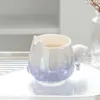 Muggar 430 ml Gradual Change Ceramic Mug Coffee Cups Drinkware Teaware Creative Office Home Pip Par Cup