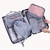 Sacs de rangement 11 pièces Set Travel Organizer Suitcase Emballage Casage