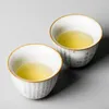 Muggar Prajna Paramita Heart Sutra Cermic Opening Cups Tea Cup Set Teaware Bowl for Ceremony Teacup