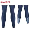 Sanant Cycling Leggings Spring Autumn ciepłe okładki nóg Calf Compression nogi prowadzące okładki nóg roweru