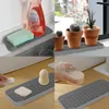 Tappeto rubinetto in silicone di stoccaggio cucina per la custodia per la custodia per la custodia per la custodia per il lavandino per il bagno del bagno su piolo in acciaio inossidabile 27