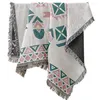 Chair Covers Bohemian Knitted Lounge Blanket Bed Plaid Tapestry Bedspread Women Outdoor Beach Sandy Towels Cape