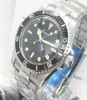 Antiek horloge retro horloge Men039s 40 mm zwarte wijzerplaat zwarte aluminium bord ring lumineuze mode Men039S Watch3680093