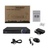 Inspelare Misecu H.265 32CH 1080P 5MP 4K NVR DVR för IP -kamera CCTV Video Recorder Security Surveillance System P2P XMEYE Smart Playback