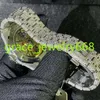 Unique Design Arabic Dial VVS1 Moissanite Hip Hop Personalized Diamond Customized Luxury Wrist Watch For Mens