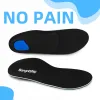 Tillbehör bangni ortopediska insolor båge Stöd Relieve Heel Pain Inserts Flat Foot Plantar Fasciitis Orthotic Shoe Pads for Men Women