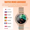 Bekijkt Diamond Luxury Bracelet Smart Watch Women Ladies Smartwatch IP68 Waterdichte Fitness Tracker Electronics Clock Dames pols horloge