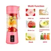 USB oplaadbare draagbare draagbare elektriciteitsfruit sapmixer Handheld smoothie milkshake maker mini sap water roeren mixer cup voor oplaadbare smoothie maker