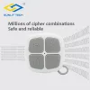 Détecteur 2pcs / lot Mini Small Small Portable Wireless 433MHz Remote Contrôleur avec 4 boutons pour Smart Home G90B Plus Sécurité Système d'alarme de sécurité