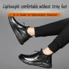 Botas de seguridad impermeable zapatos de seguridad para hombres de acero tapas de punta de acero botas de trabajo indestructibles masculinos zapatos protector