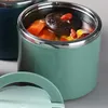 Dîner 630 ml Pot à vide isolé avec couvercle Souppe large thermo fuite en acier inoxydable en acier inoxydable pour enfants adultes