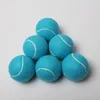 9pcs de alta elasticidade resistente a tênis de borracha de tênis de borracha Ball Sports Massage 240329