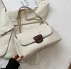 Umhängetaschen Vintage großer Achselhöhlenbeutel 2024 Winter hochwertiger PU-Leder-Frauen-Designer Handtasche Messenger