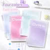 B5/A5 Loose Leaf Notebook 60 Sheets Binder bekeken boek Kawaii Note Set Korean Stationery School Office Levers studenten schrijven