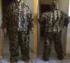 Sets/Suits Camouflage Suit Airsoft Outfit Men New 3D Haple Leaf Bionic Yowie Sniper Birdwatch Hunting Clothes