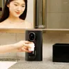 Dispensateur de savon liquide 540 ml Mur de bains induculaire Mur de bouche USB Affichage LED de nettoyage rechargeable USB avec tasse à la maison