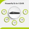 System Sannce 4ch 1080n DVR CCTV -System 4PCS 1080p FHD -Überwachungskameras IR Indoor wasserdichte Videoüberwachungs -Videoüberwachung CCTV -Kit