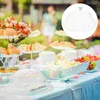 Plates Transparent Cover Wedding Decor Tent Acrylic Cake Stand Protecting Dessert